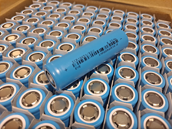 New EVE ICR18650/26V 3.6v 2550mah 18650 Li-Ion Cells