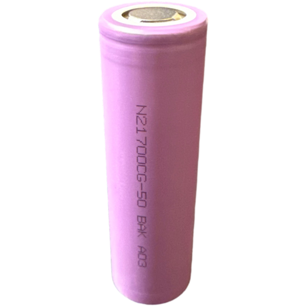 New 3.6v 5000mAh BAK N21700CG-50 2170 Lithium Ion Cells