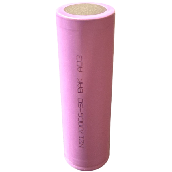 New 3.6v 5000mAh BAK N21700CG-50 2170 Lithium Ion Cells