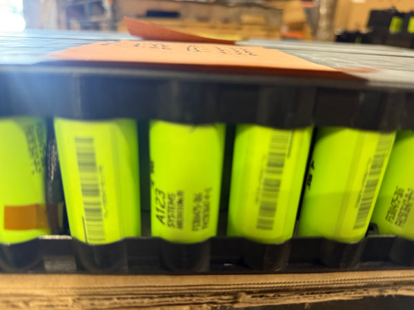 3x 36v 18.4ah 736wh A123 Lifepo4 Batteries - Parts/repair