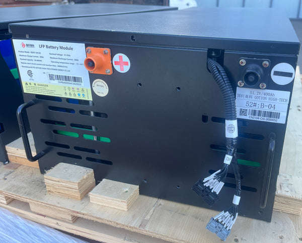 New Gotion 16s 51.2v 400ah 20.48kWh Lifepo4 Battery (48v) - Scratch/Dent - $92/kWh