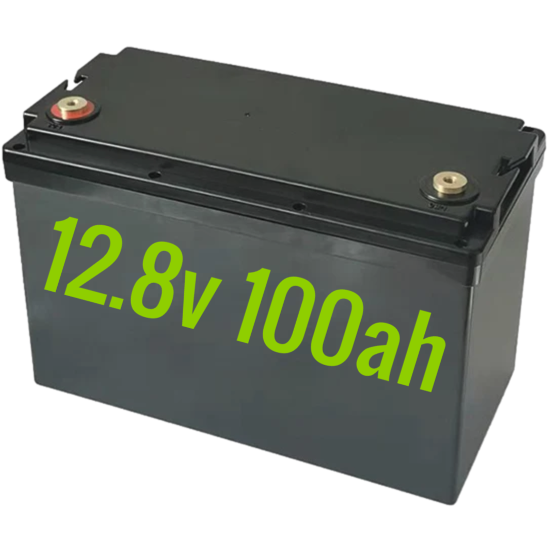 12.8v 100ah 1280wh Lifepo4 Battery - Needs BMS - Open Lid