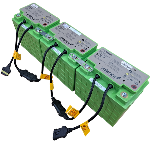 Valence U1-12RT LifePo4 36V 40Ah 1.5kWh Kit - A Grade