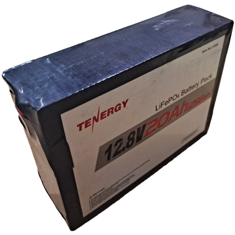 Tenergy 12.8v 20ah 256wh Lifepo4 Battery with BMS