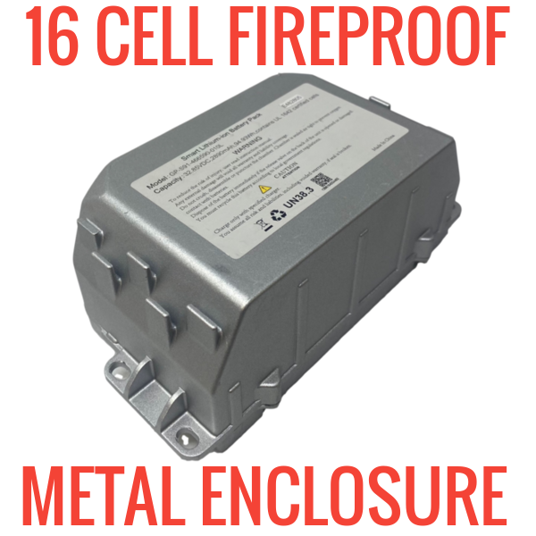 16 Cell Metal Fireproof Enclosure