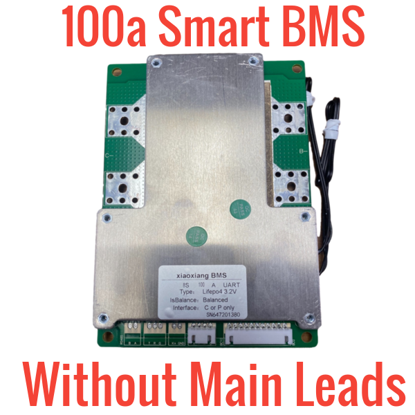 Li-ion/Lifepo4 3s-21s 100a BMS W/ LOW TEMP CUTOFF