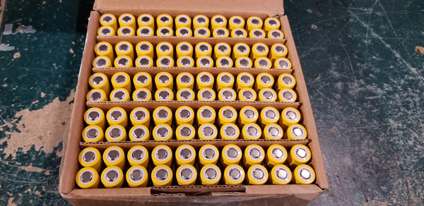 100 A123 18650 APR18650M1A 1100mah Lifepo4 Batteries (New)