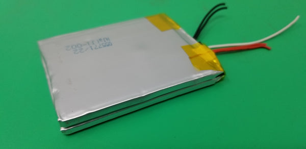 15 PACK - 3.7V 4.4ah 16.28WH W/ BMS WITH WIRES