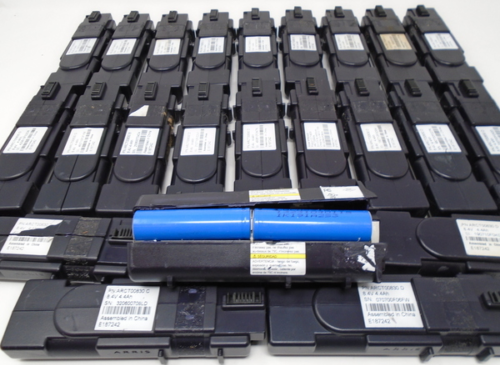 Modem Battery with 4x 2200mah - $0.15 Each 18650