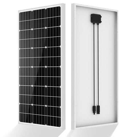 100w Solar Panel 12v Monocrystalline - Amazon