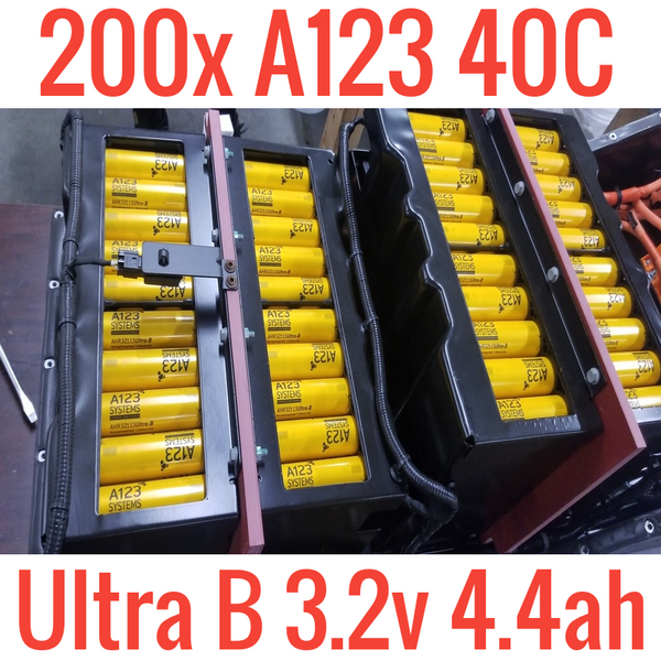 200 A123 AHR32113 Ultra B cells 40C BEAST MODULE