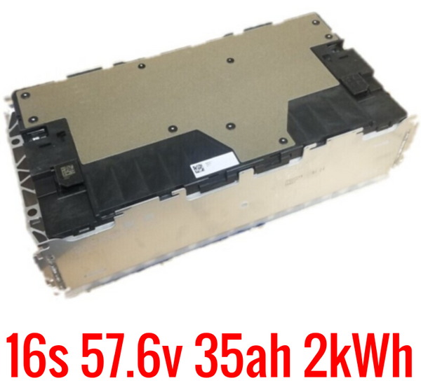 BMW OEM EV 16s 57.6v 35ah 2kWh Module