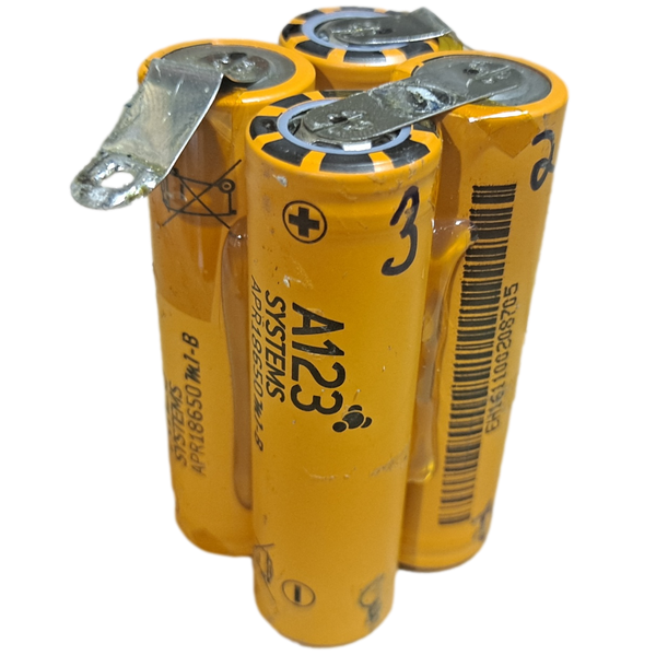 12v 4s A123 18650 APR18650M1B 1100mah Lifepo4 Batteries