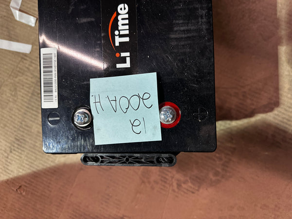 Used 12.8v 200ah 2560wh Lifepo4 Battery - With BMS - Skinny Version