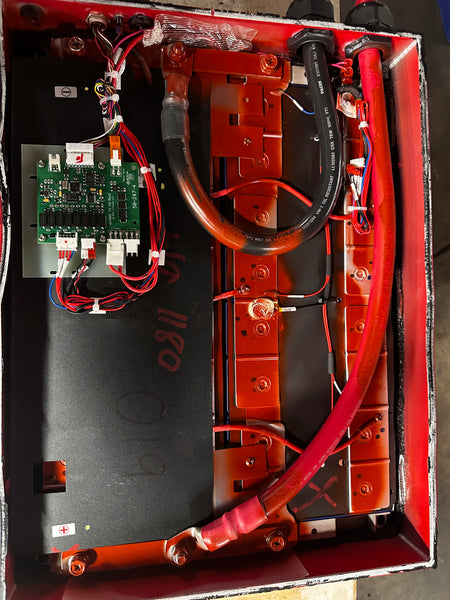 Used 12.8v 300ah 3840wh Lifepo4 Battery - W/ BMS - Bigger Wires