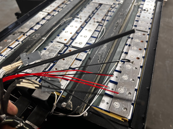 Used 25.6V 400Ah 10.24kWh LiFePO4 8S4P Rackmount Pack - Needs BMS