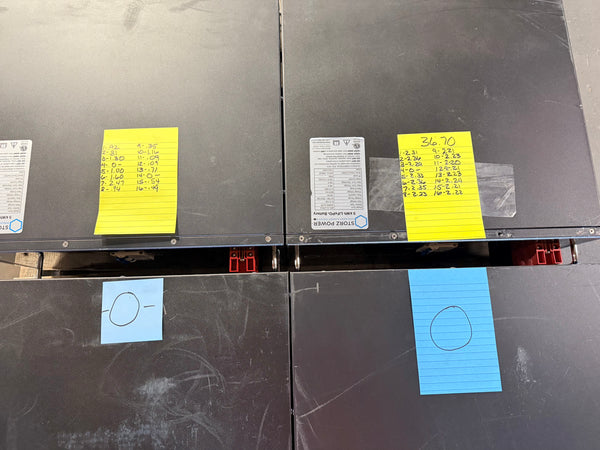 4x 51.2v 100ah 5.12kWh Lifepo4 Batteries Parts/Repair