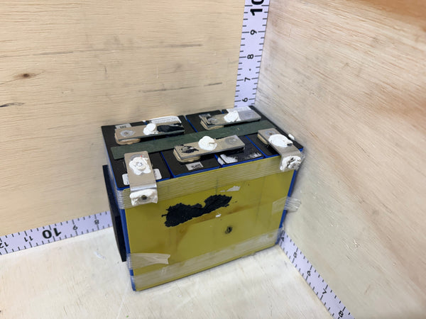 Used 12.8V 60Ah 768Wh LiFePO4 Battery Pack - No BMS