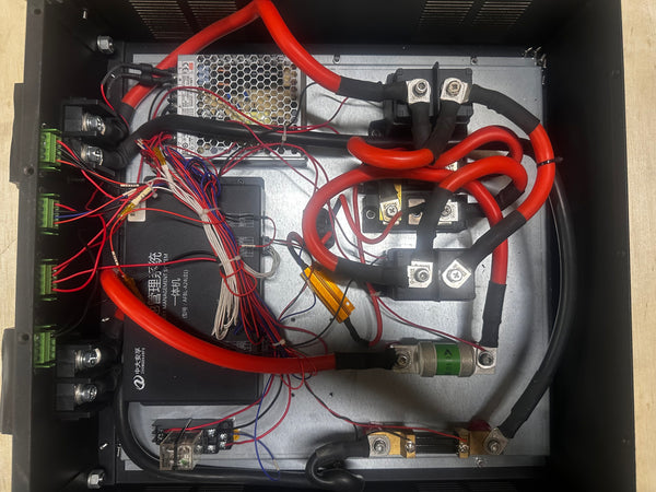 Used Battery Management System (BMS) all-in-one unit.