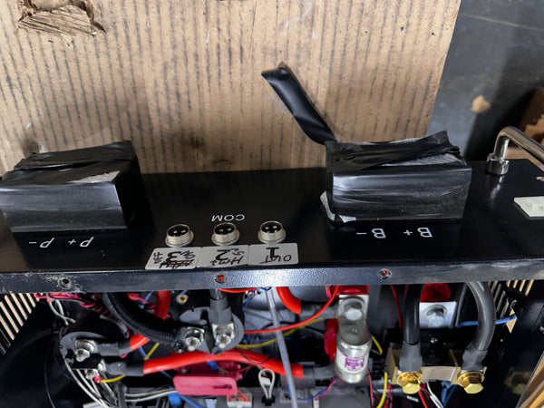 Used high-voltage battery stack control enclosure