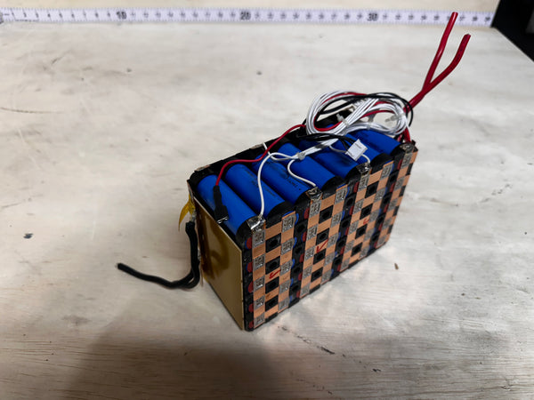 Used 22.2V 5.5Ah 122Wh LiFePO4 Battery Pack - No BMS