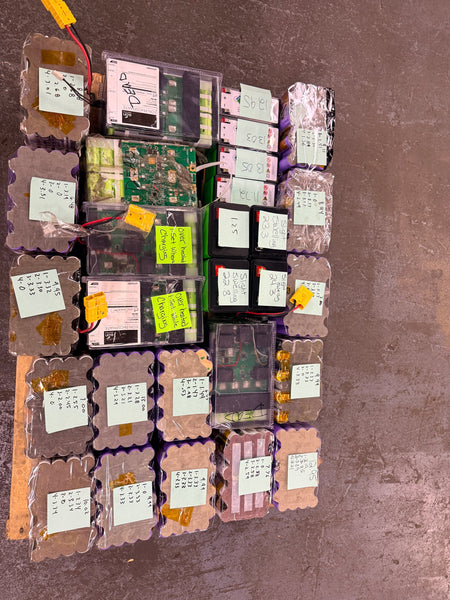 28x Mixed Lifepo4 Batteries Parts/Repair