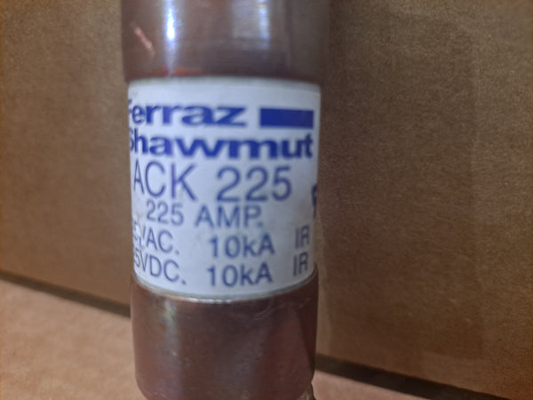 Ferraz Shawmut ACK 225 0-125VDC 225a Fuse