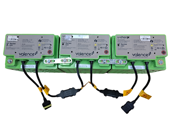 Valence U1-12RT LifePo4 36V 40Ah 1.5kWh Kit - A Grade