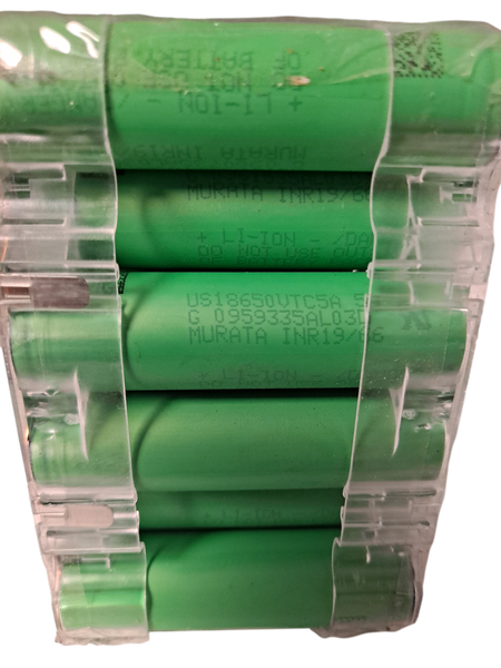 15x Sony Murata 3.6v 2600mah US18650VTC5A Power cells