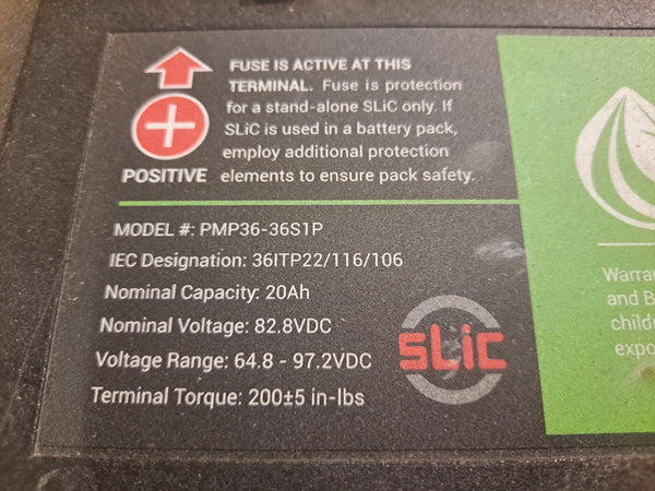 Module with 36x Toshiba 2.3v 20ah LTO Cells