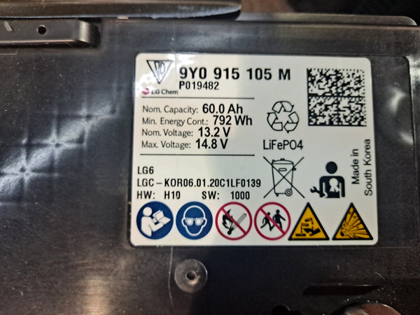 Porsche OEM 12v 60ah Lifepo4 Power Module