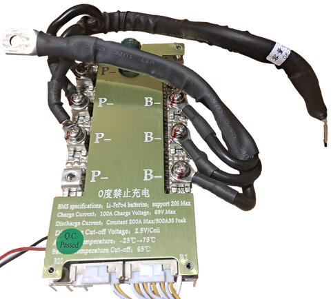 Used 200a 12s 36v Lifepo4 BMS