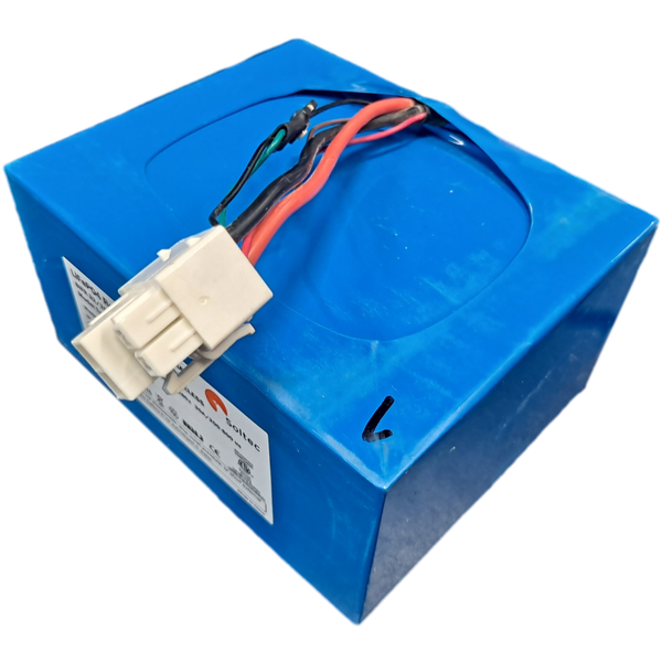 Full Case - 12x 25.6v 6ah 153.6wh Lifepo4 Batteries with BMS (24v) - $54/kWh
