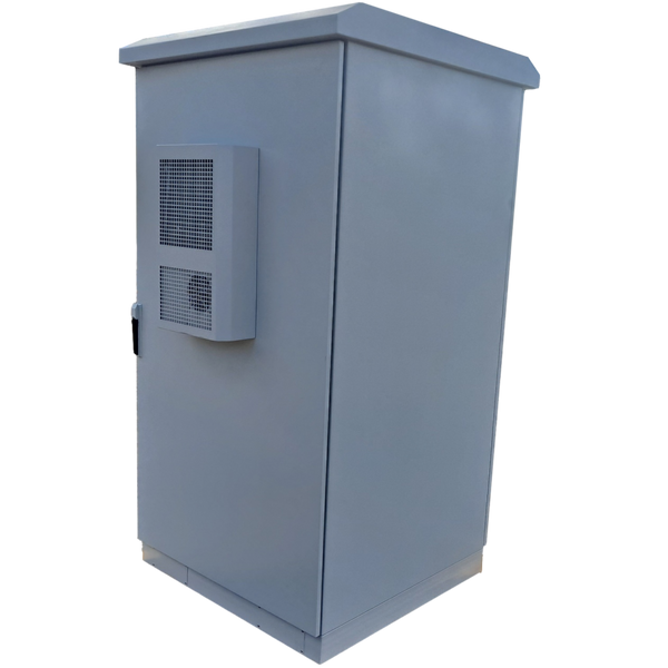 New XL Weatherproof Insulated Outdoor Battery Cabinet With Heat/AC