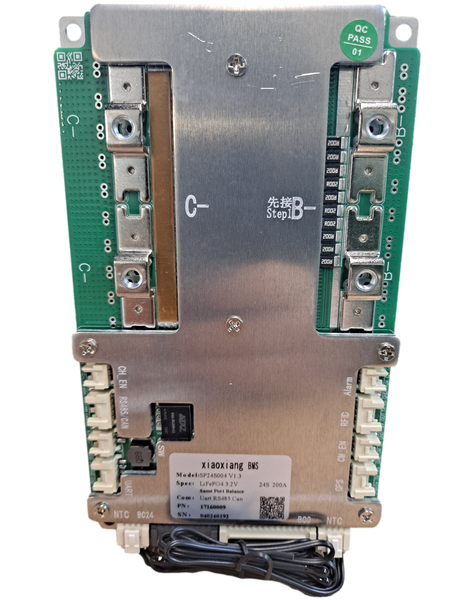 8-24s 200a Li-Ion Lifepo4 BMS + UART + RS485 + CAN