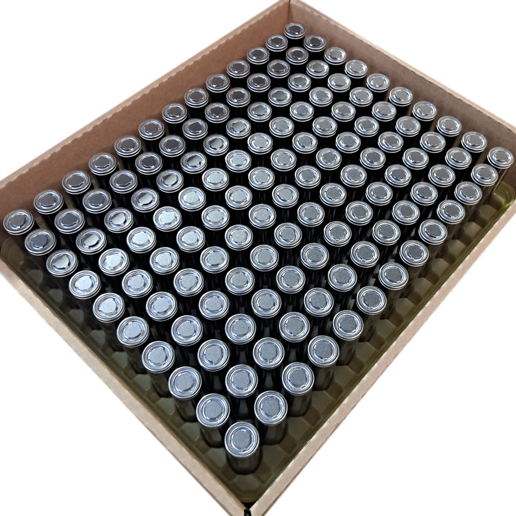 Full case 130x 3.6v 5000mah 2170 Cells - $55/kWh