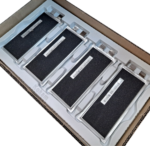 25x 3.87v 11ah 42.57wh Lithium Ion Cells - $46/kWh