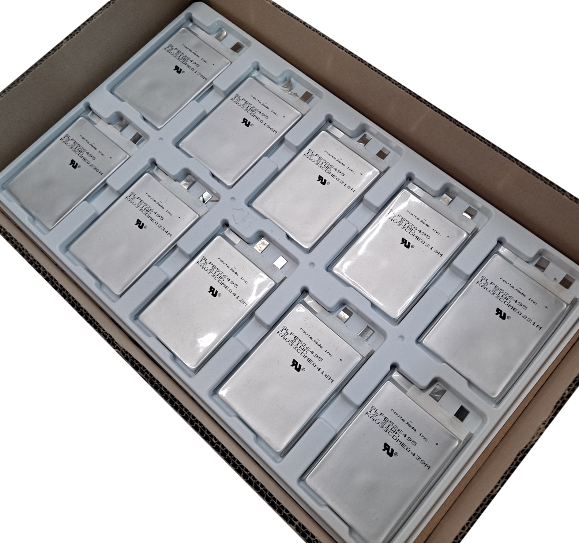 10x 3.7v 3.3ah 12.21wh Lithium Ion Cells