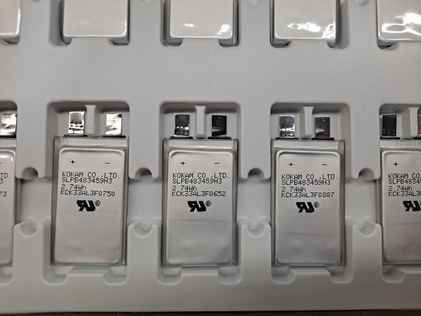 24x 3.7v 740mah 2.74wh Lithium Ion RC Power Cells