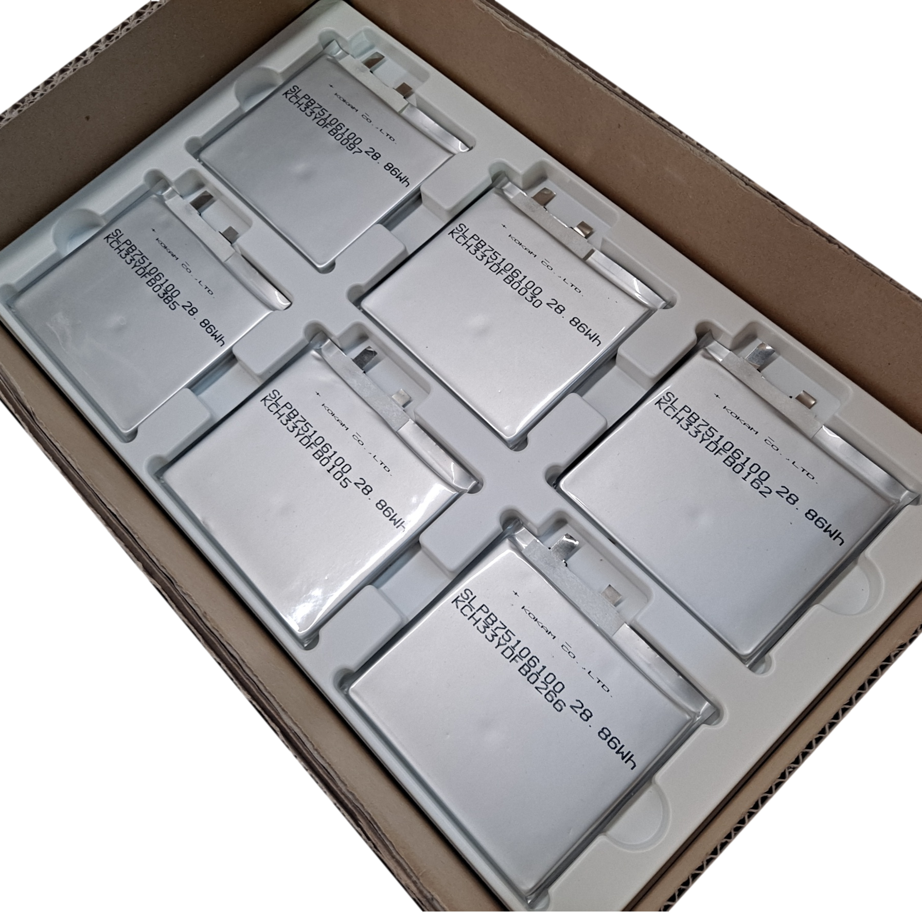 38x 3.61v 8ah 28.88wh Lithium Ion Cells - $50/kWh