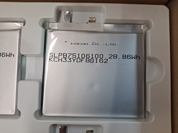 38x 3.61v 8ah 28.88wh Lithium Ion Cells - $50/kWh