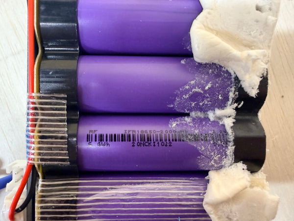 Used 12.8V 10Ah 128Wh LiFePO4 Battery W/ BMS