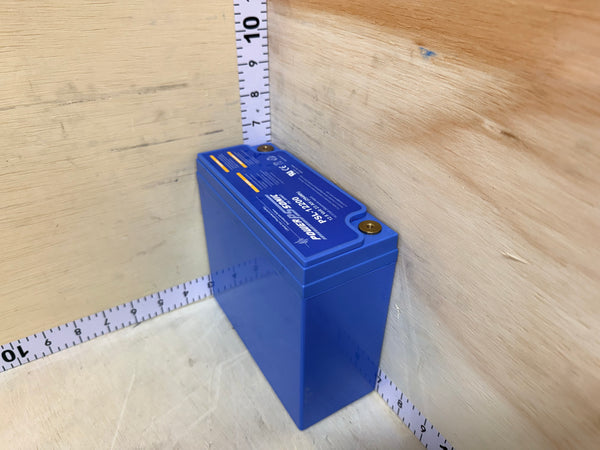 Used 12.8V 23Ah 294Wh LiFePO4 Battery Pack with BMS