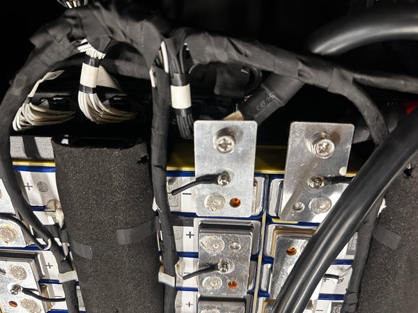 Used 104.2V 100Ah 10.42kWh LiFePO4 Pack Balanced - Needs BMS