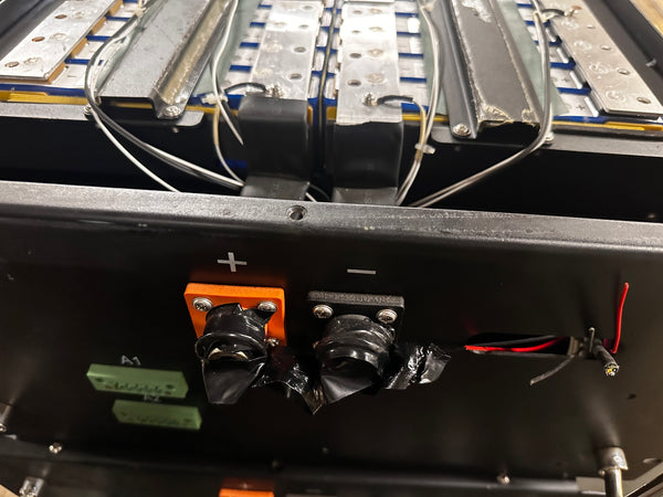 Used 25.6V 400Ah 10.24kWh LiFePO4 8S4P Rackmount Pack - Needs BMS