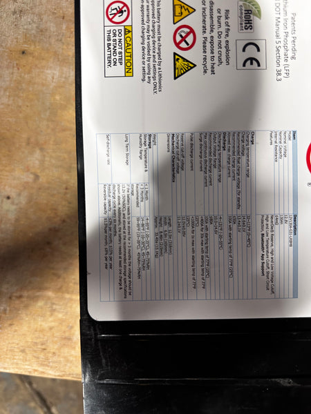 12.8v 130ah Lifepo4 Battery - Needs BMS