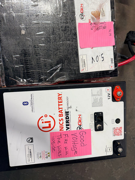 3x Used Lifepo4 Batteries Parts/Repair