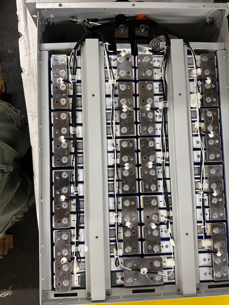 Used 51.2V 210Ah 10.75kWh LiFePO4 16S2P Rackmount Battery - Needs BMS