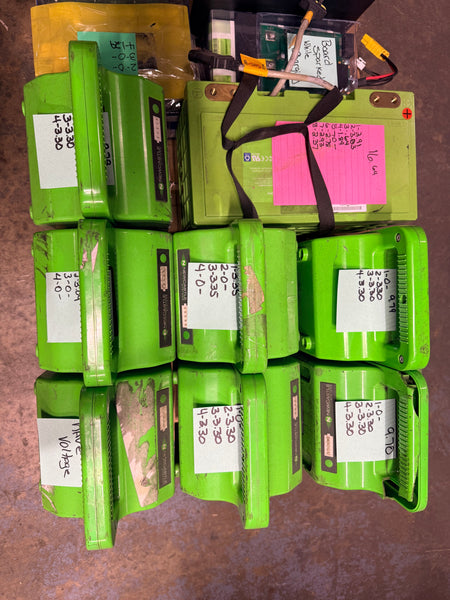 15x Used Mixed Lifepo4 Batteries Parts/Repair
