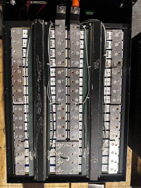 Used 25.6V 400Ah 10.24kWh LiFePO4 8S4P Rackmount Pack - Needs BMS